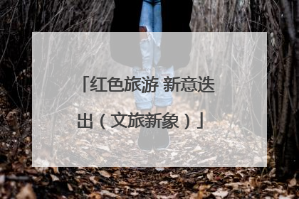 红色旅游 新意迭出（文旅新象）