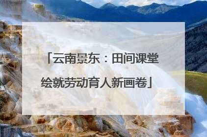 云南景东：田间课堂绘就劳动育人新画卷