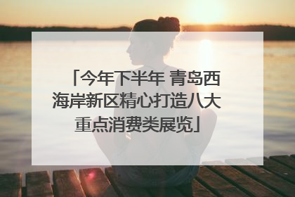 今年下半年 青岛西海岸新区精心打造八大重点消费类展览