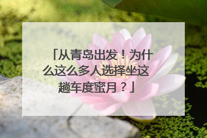 从青岛出发！为什么这么多人选择坐这趟车度蜜月？