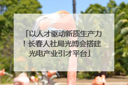 以人才驱动新质生产力！长春人社局光博会搭建光电产业引才平台