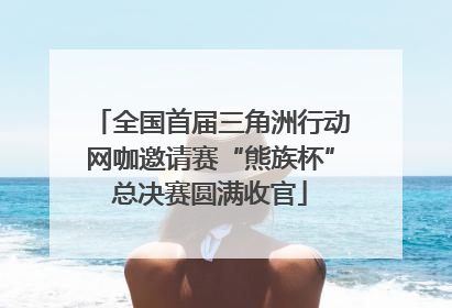 全国首届三角洲行动网咖邀请赛“熊族杯”总决赛圆满收官
