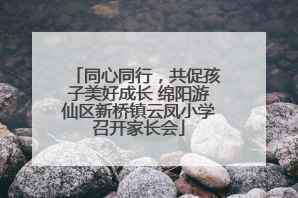 同心同行，共促孩子美好成长 绵阳游仙区新桥镇云凤小学召开家长会