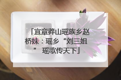 宜章莽山瑶族乡赵桥妹：瑶乡“刘三姐” 瑶歌传天下