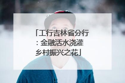 工行吉林省分行：金融活水浇灌 乡村振兴之花