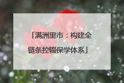 满洲里市：构建全链条控辍保学体系