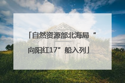 自然资源部北海局“向阳红17”船入列