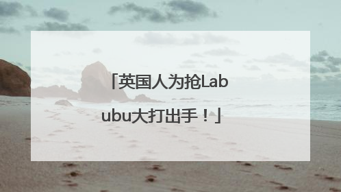英国人为抢Labubu大打出手！