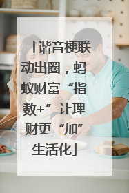 谐音梗联动出圈，蚂蚁财富“指数+”让理财更“加”生活化