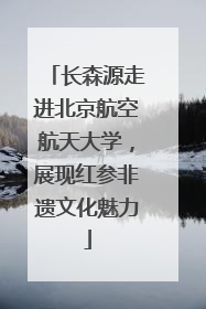 长森源走进北京航空航天大学，展现红参非遗文化魅力