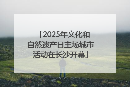 2025年文化和自然遗产日主场城市活动在长沙开幕