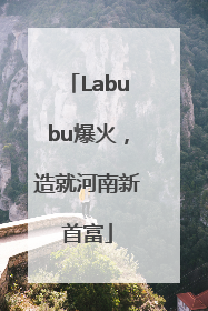 Labubu爆火，造就河南新首富